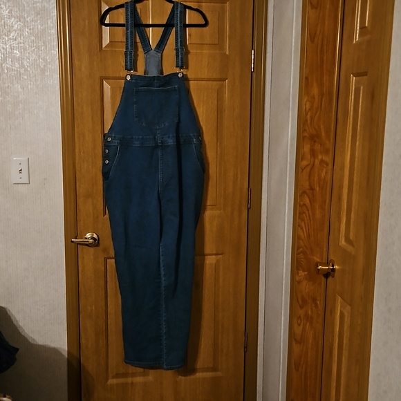 Plus size denim overall - Picture 1 of 2
